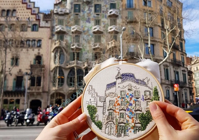 Arquitectura y bordado: conoce el arte de Elin Petronella y Charles Henry - Imagen Principal