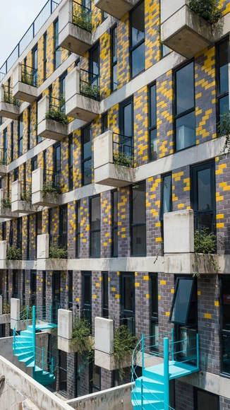 墨西哥战士108公寓 / VOX arquitectura + Rojkind Arquitectos - 公寓