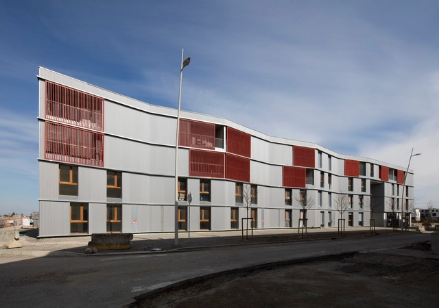 Viviendas Zac Andromède-Beauzelle  / Francisco Mangado - Apartamentos, Fachada