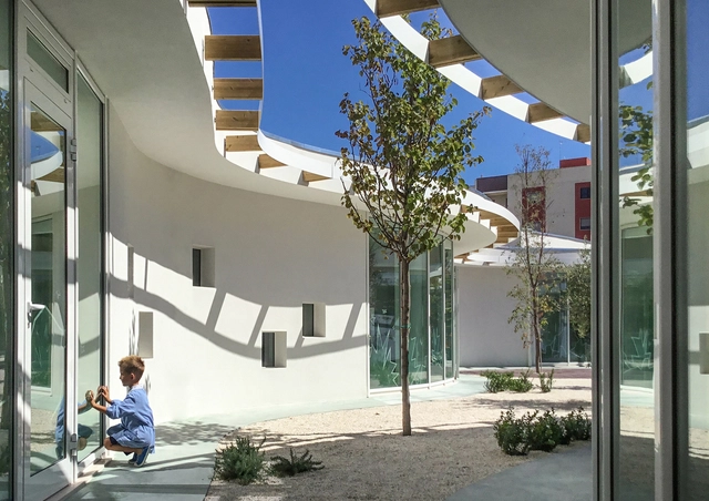 Terra Madre / Luca Peralta Studio - Kindergarten, Facade