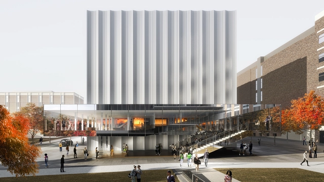 REX divulga projeto para o Centro de Artes Performáticas da Brown University - Imagem de Destaque