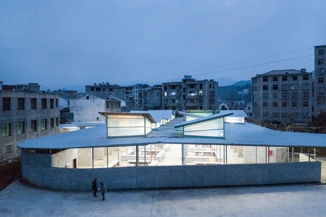Fresh Food Theatre / Describing Architecture Studio - Market, Facade, Cityscape