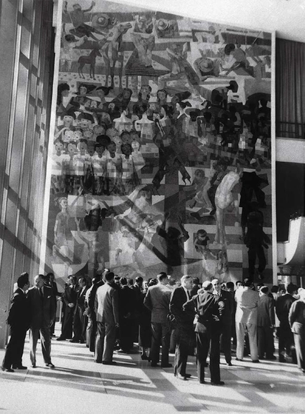 Painel de Portinari doado à ONU será recriado em mosaico na USP - Imagem de Destaque