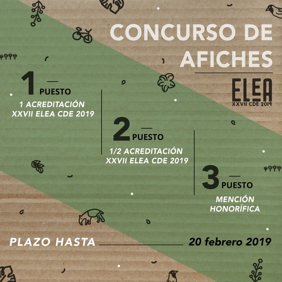 Concurso de Afiches: XXVII ELEA CDE 2019 - Imagen Principal