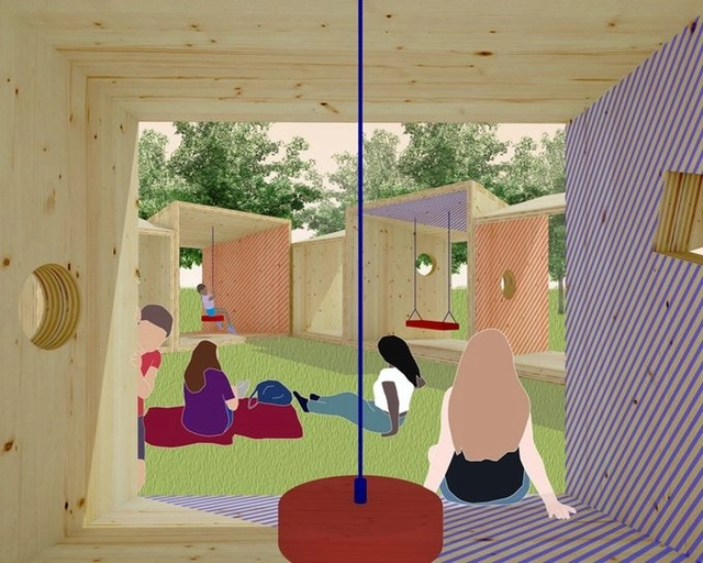 AIA New York Selects the City of Dreams Pavilion to be Built from Salvaged Timber - Featured Image