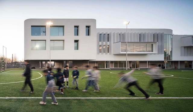 Colégio Efanor, Polo II  / Paula Santos Arquitectura - Escolas, Fachada