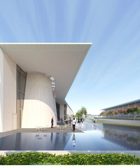 Weiss/Manfredi designs U.S. Embassy in New Delhi, India - Featured Image