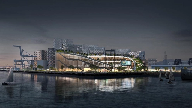 BIG+Gensler+Field Operations事务所公布奥克兰体育馆修改后的设计 - 主图