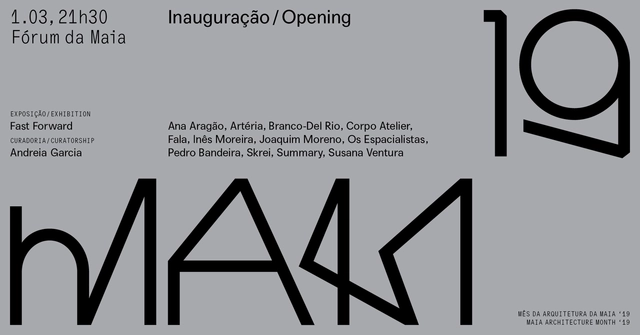 Sobre o futuro - Inauguração do Mês da Arquitetura de Maia 2019 - Imagem de Destaque