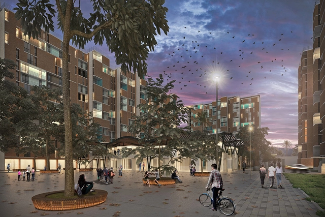 Vigliecca & Associados vence concurso internacional para habitação social em Bogotá - Imagem de Destaque