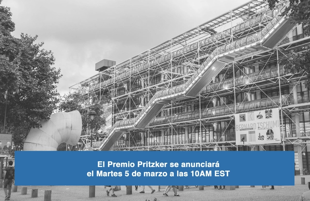 El Premio Pritzker 2019 se anunciará el martes 5 de marzo - Imagen Principal