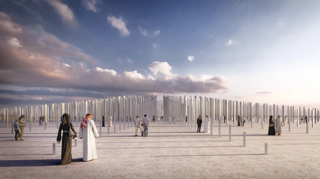 Instalação do OMA celebra a generosidade do povo e da cultura árabe em Dubai - Imagem de Destaque