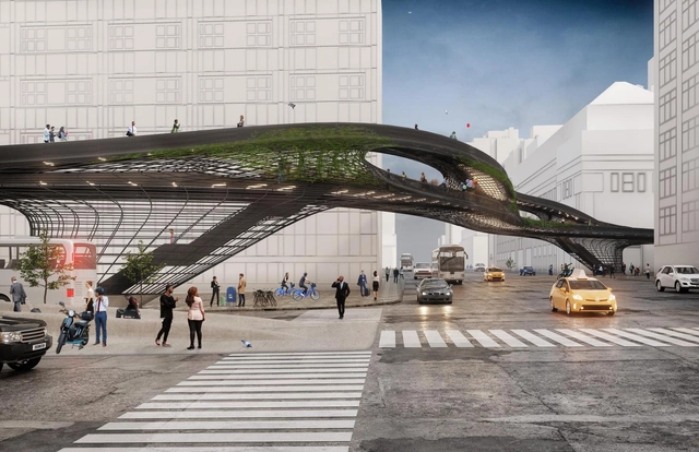 DXA Studio Designs New Urban Pathway for New York - Featured Image