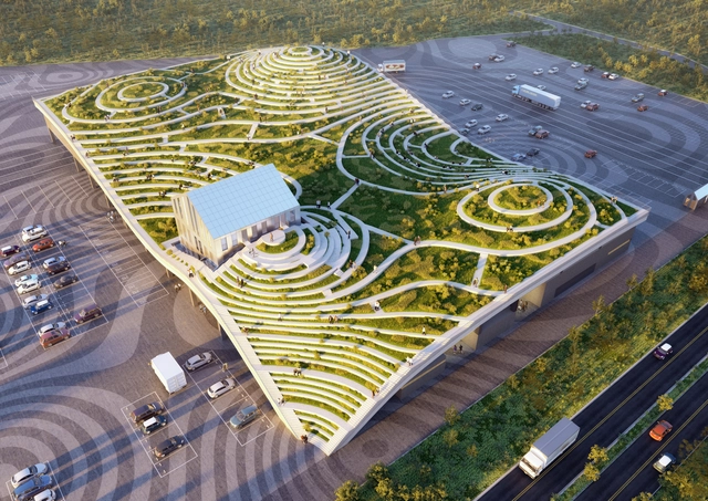 MVRDV“台南果蔬市场”开工，梯田式屋顶露台增强社区性 - 主图