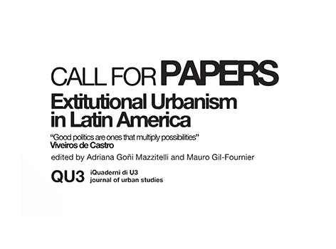 Call for Papers: Urbanismo Extitucional en América Latina - Imagen Principal