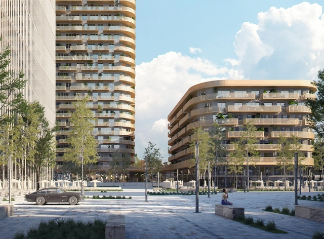 Mecanoo Wins Frankfurt Grand Central Tower Competition - Featured Image