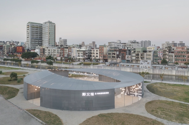 郑文灿南桃园竞选总部 / 陈汉儒建筑师事务所 + 衍序规划 - 建筑图, 办公设施, 表皮, 城市