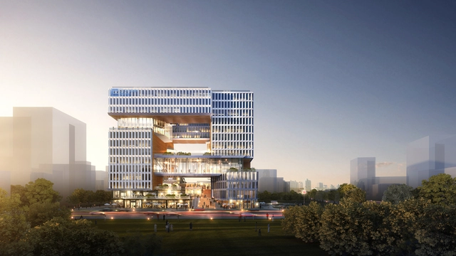 AaaM Architects 公布杭州紫金睿谷办公综合大楼方案 - 电影与建筑
