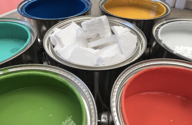 How To Recycle Expanded Polystyrene (EPS) To Turn it Into Paint - Sustainability