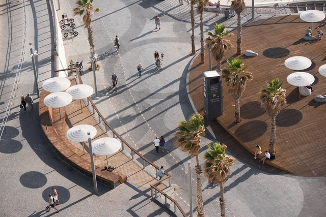 Renovação do Calçadão Central de Tel Aviv / Mayslits Kassif Architects - Renovação
