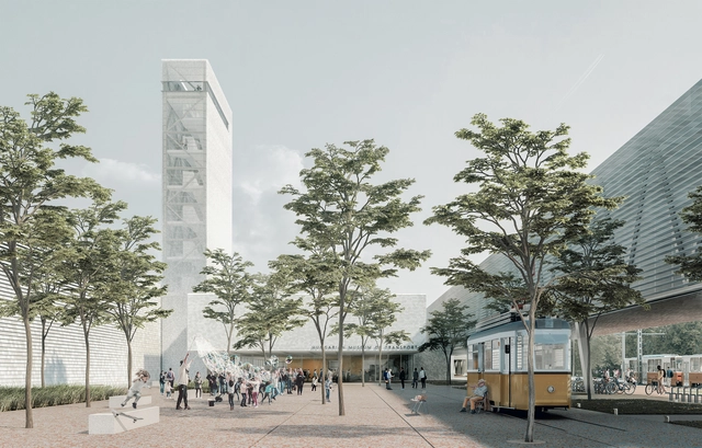 Építész Stúdió Publishes Proposal for the Hungarian Museum of Transport - Featured Image