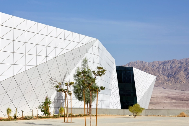 伊兰和阿萨夫·拉蒙国际机场，沙漠中平地而起的旅游机场 / Amir Mann-Ami Shinar Architects + Moshe Zur Architects - 机场