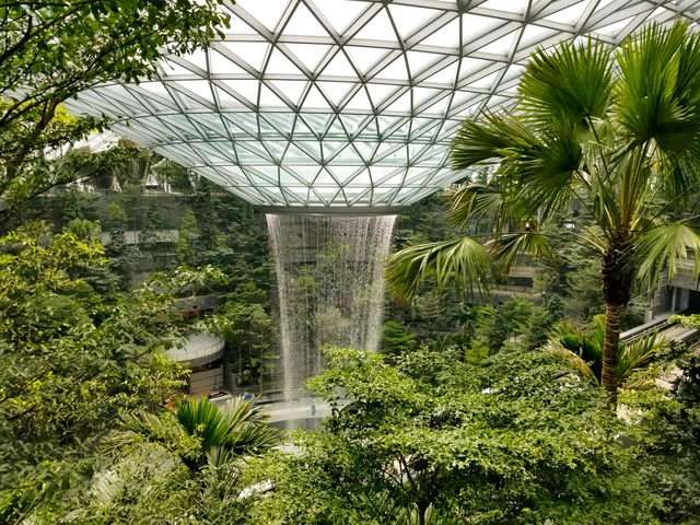 El aeropuerto de Singapur tendrá la cascada interior más alta del mundo - Imagen Principal