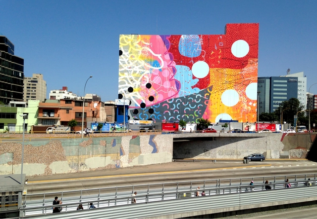 500 artistas pintarán el mural más grande del mundo en la Vía Expresa de Lima - Imagen Principal