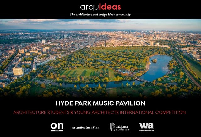 Concurso international para estudiantes y jóvenes arquitectos: Hyde Park Music Pavilion (HPMP) London - Imagen Principal