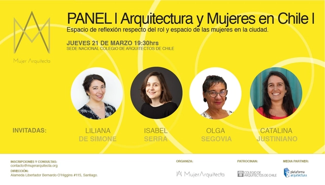 Panel de arquitectura y mujeres en Chile: ciudad y género - Imagen Principal