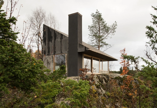 Cabin Rones / Sanden+Hodnekvam Architects - Exterior Photography, Houses, Facade, Forest