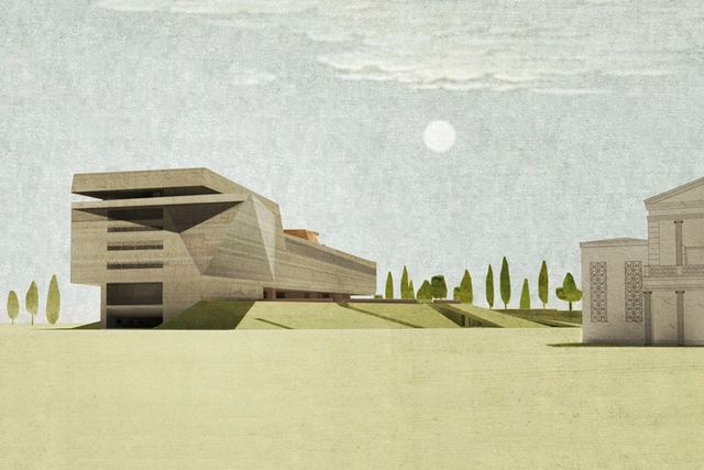 A Superimposed Journey through the Archeological Heritage of Cyprus in New Museum Proposal  - Featured Image