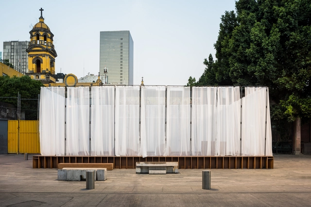 Conoce la propuesta construida del Concurso Arquine No.21 | Pabellón Mextrópoli 2019 - Imagen Principal