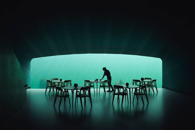 Snøhetta completa el primer restaurante sumergido de Europa - Imagen Principal