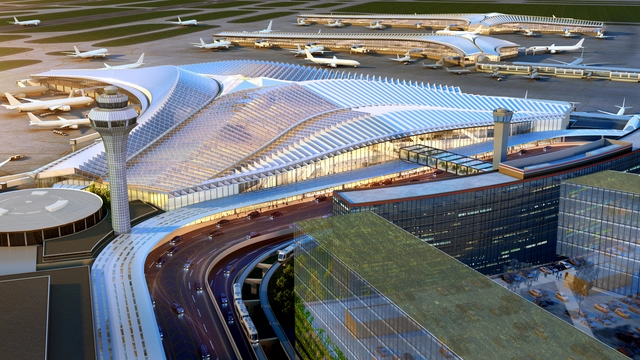 Studio Gang to Lead Winning Chicago O’Hare Airport Expansion - Featured Image