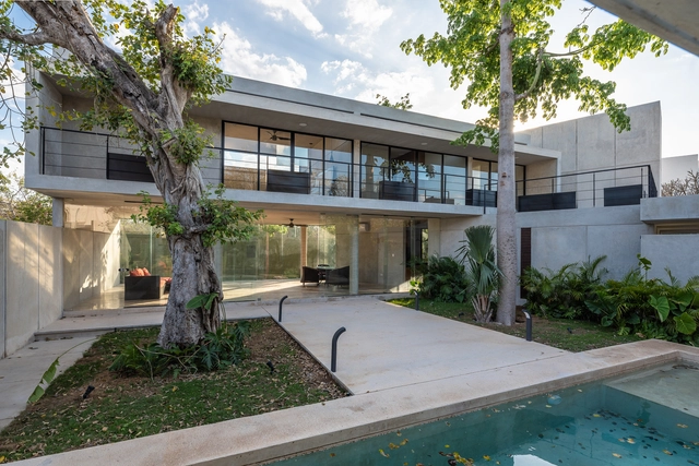 Casa HC / Quesnel arquitectos - Residencial, Jardín, Fachada, Puerta