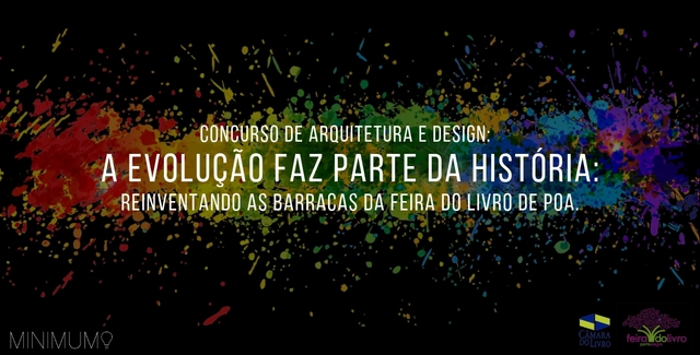 Inscrições abertas para o concurso "Reinventando as barracas da Feira do Livro de POA" - Imagem de Destaque