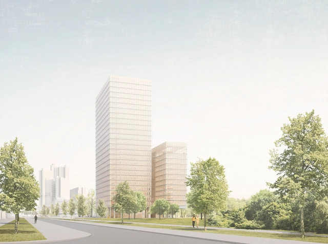 David Chipperfield 赢巴伐利亚州养老基金总部竞赛 - 主图