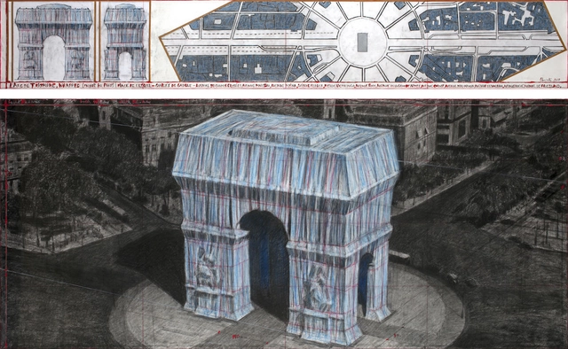 Christo will Wrap the Arc de Triomphe in Blue Fabric for his Next Work - Featured Image