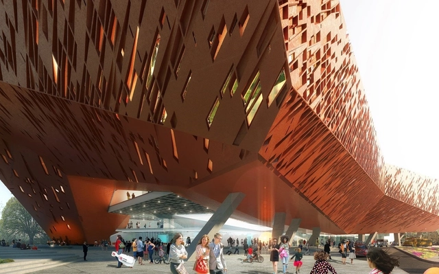 OMA e Morphosis entre os finalistas para o novo Centro de Artes de Chicago - Imagem de Destaque