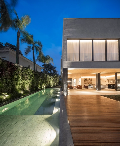 Residência Groenlândia / Fernanda Marques Arquitetos Associados - Casas, Aido, Fachada