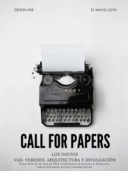 VAD o1. Call for papers: los inicios - Imagen Principal