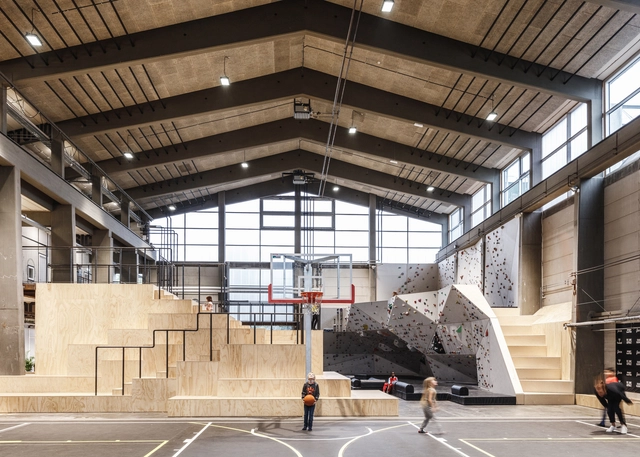 Game Streetmekka Aalborg / JAJA Architects - Interiores De Espaços Esportivos