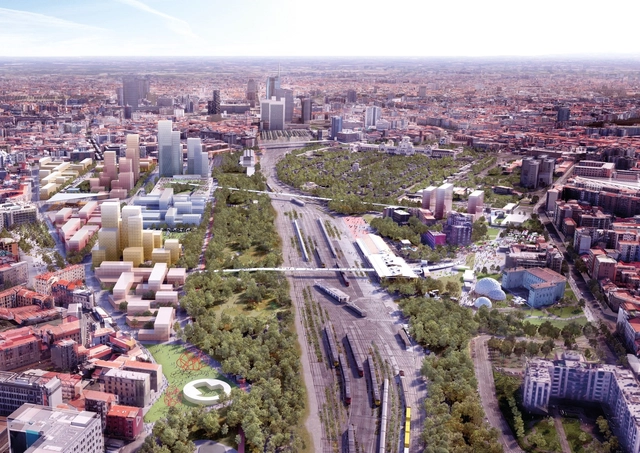 OMA Wins Competition for Adaptable Masterplan of Milan's Disused Railway Sites - Featured Image