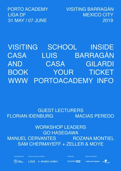 Porto Academy presenta programa de verano 'Visiting Barragán' en la Ciudad de México - Imagen Principal