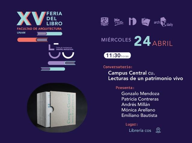 Conversatorio: Campus Central CU. Lecturas de un patrimonio vivo - Imagen Principal