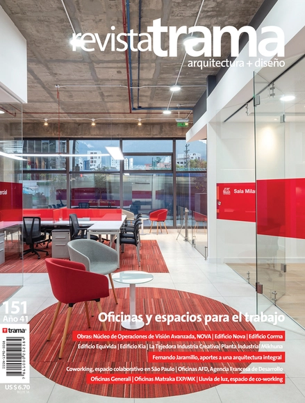 Trama 151: Oficinas y espacios para el trabajo + Dossier 9  - Diseño De Interior