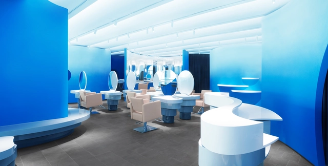 Blue Mist / 123 architects - Interior Photography, Retail Interiors, Table, Chair