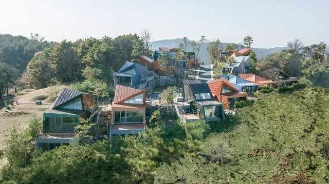 星辰菲欧里联排别墅 / 金孝晚建筑事务所 - 独立住宅