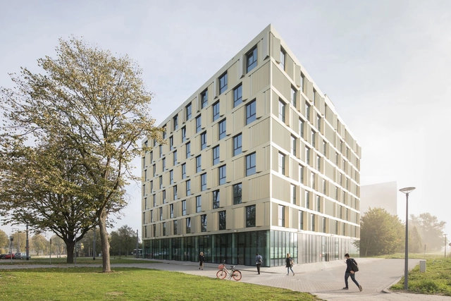 伊拉斯姆斯大学学生公寓 / Mecanoo - 集合住宅